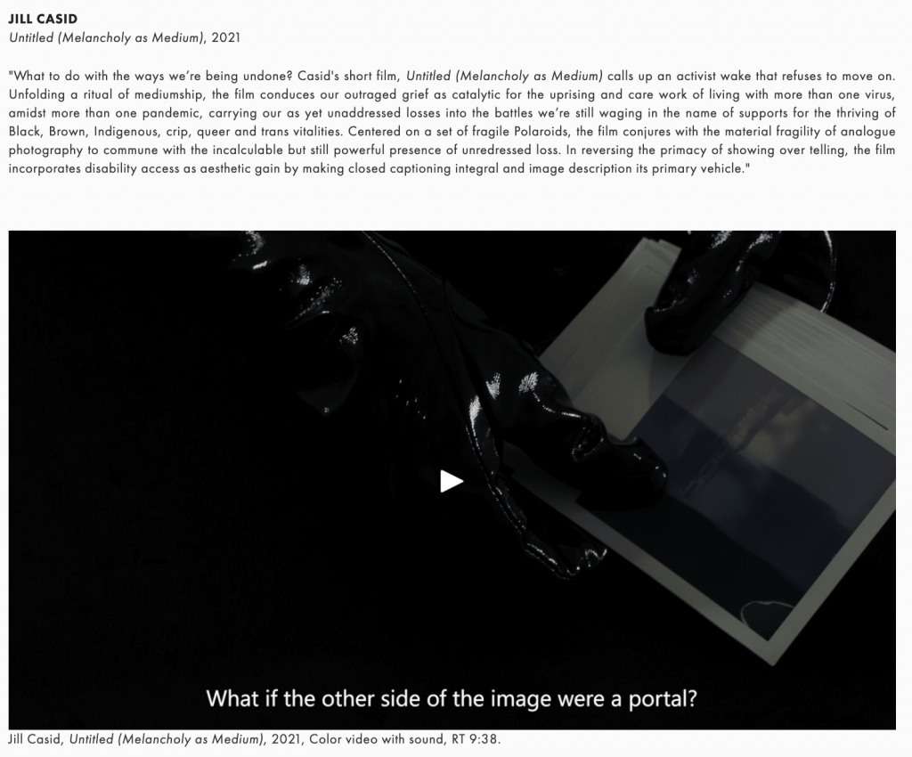 Faculty News: Last Week to See Prof. Casid’s New Film! – Department of ...