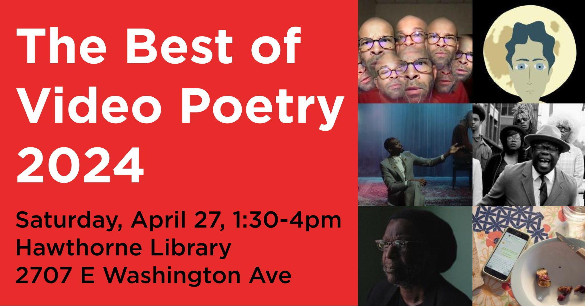 Right Now Visual Madison Public Library | The Best of Video Poetry 2024 – Department of ...
