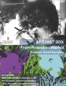 Art Hist 303 Course Poster